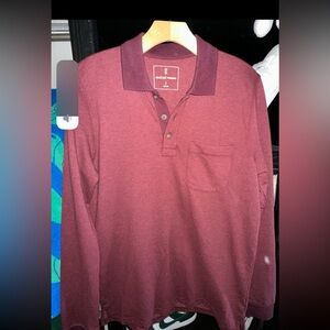Men's Maroon Polo Shirt
